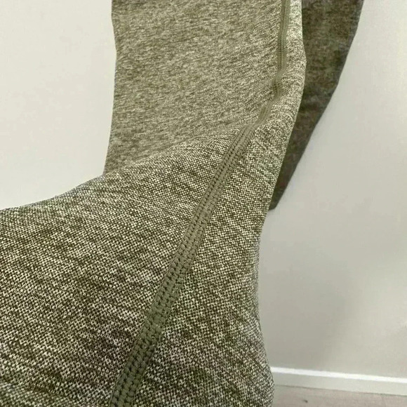 Gymshark Flex Leggings Mid Rise Olive Green Women's  Size M - Picture 10 of 14